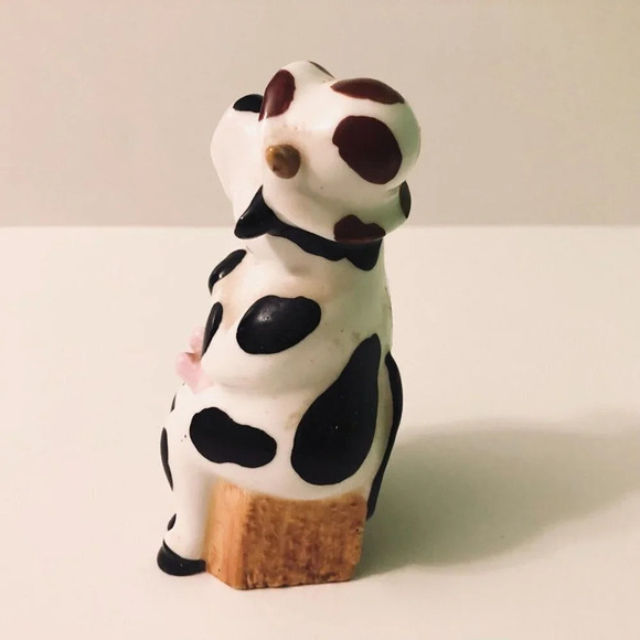 Brian Wood Studios Cheeky Devils Cow Figurines Ceramic Lot  of 2 - Picture 14 of 16